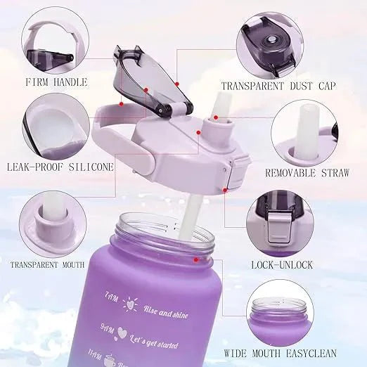 Gradient Water Bottle Set