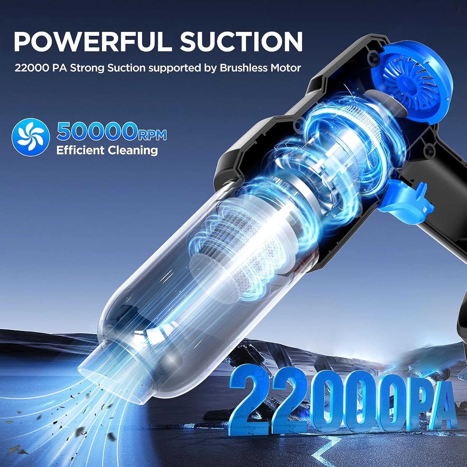 Powerful Handheld Vacuum Cleaner