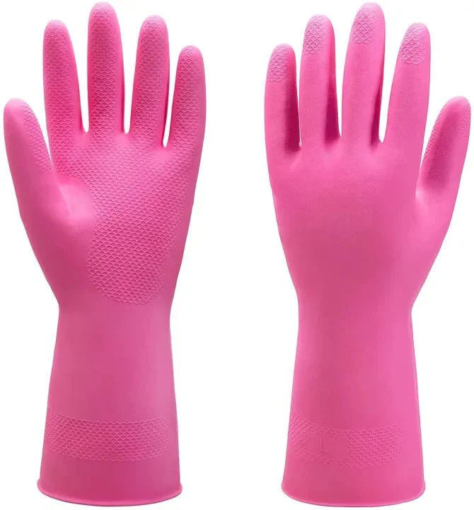 Rubber Kitchen Cleaning Gloves